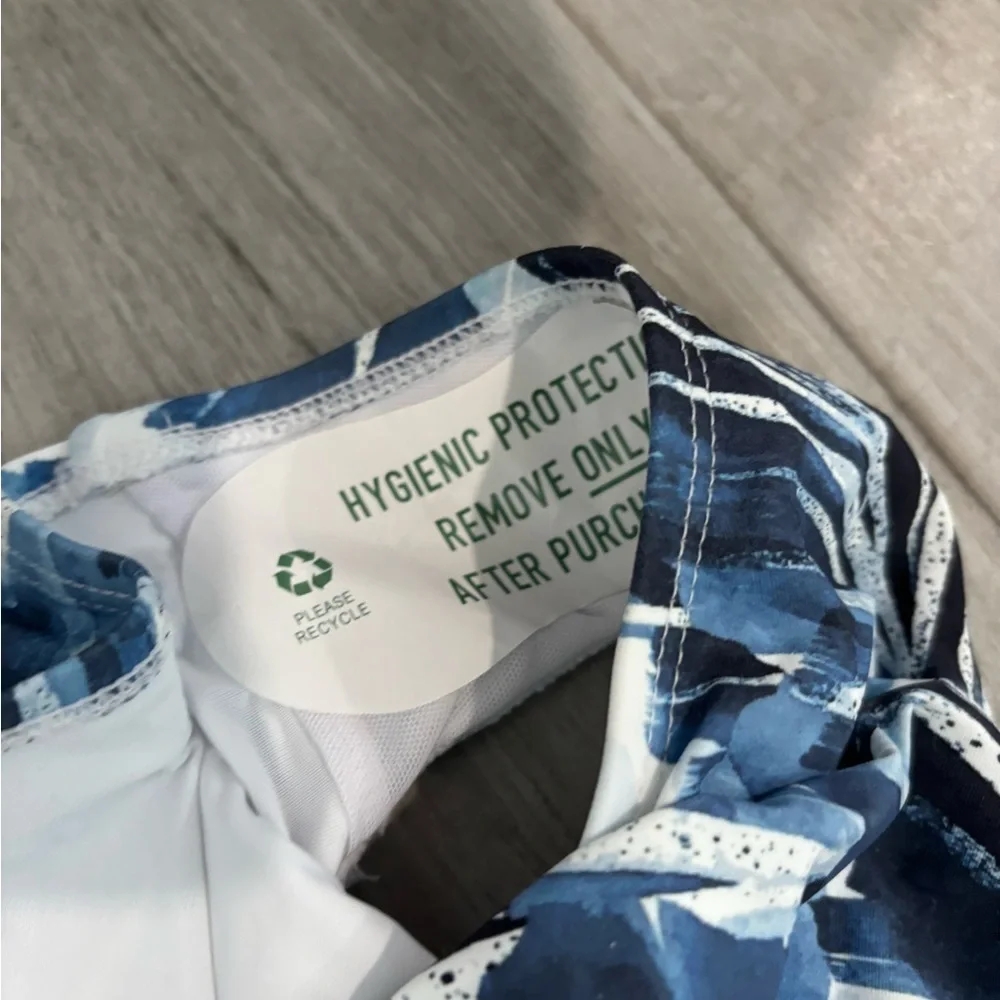 Niptuck Swim Rhonda Congo Lao Blue Size 10‎ NWOT